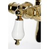 Kingston Brass CC6015T2 Clawfoot Tub Faucet with Hand Shower, Polished Brass CC6015T2